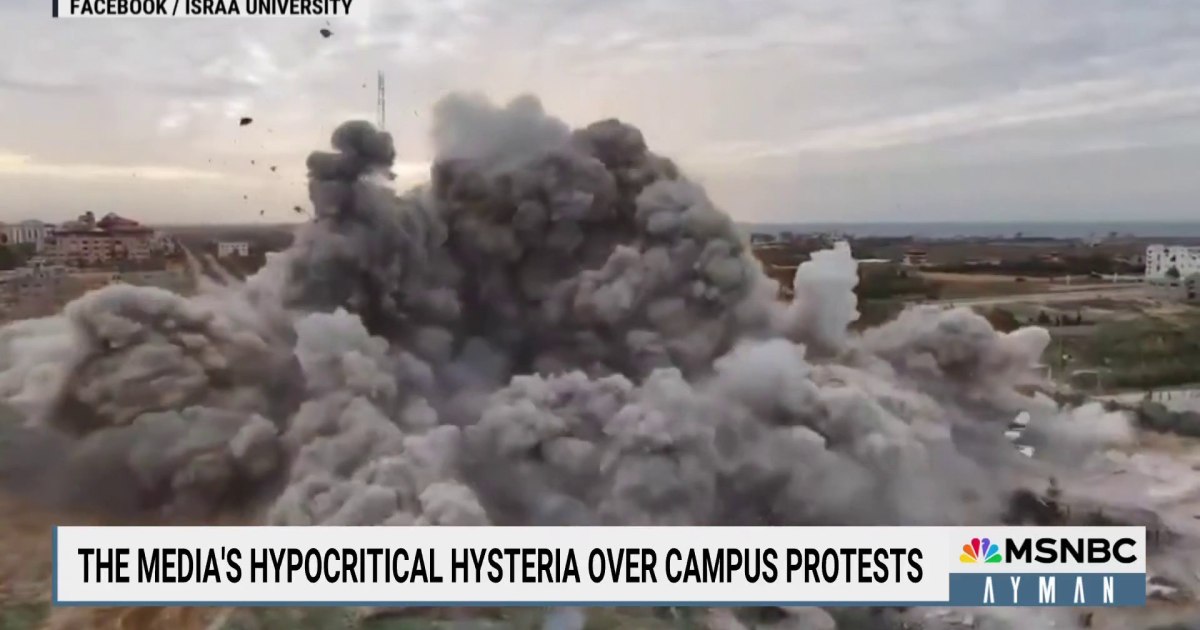 The Medias Hypocritical Hysteria Over Campus Protests [Video]