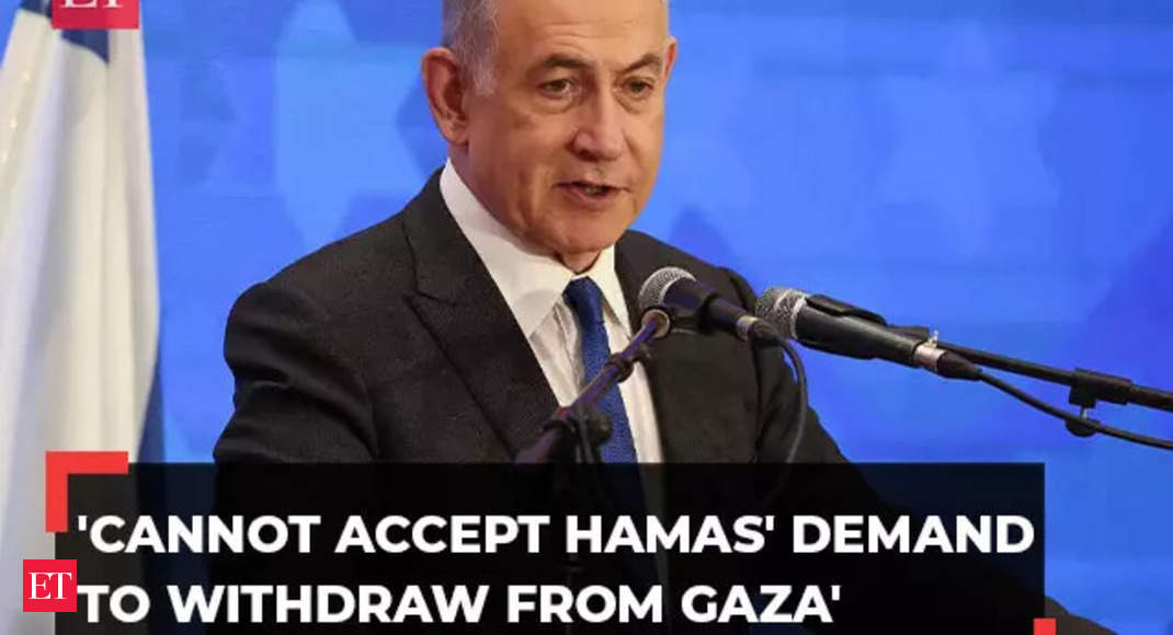 Gaza War: ‘Ending Gaza war now would keep Hamas in power’: Israel’s PM Benjamin Netanyahu – The Economic Times Video