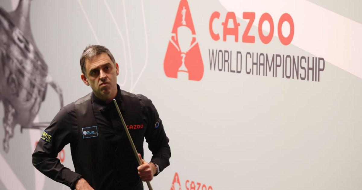 Ronnie O’Sullivan lists changes he wants to see made to the Crucible [Video]