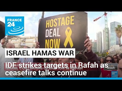 Israel strikes Rafah targets as Hamas accepts a ceasefire proposal negotiated by Qatar and Egypt [Video]