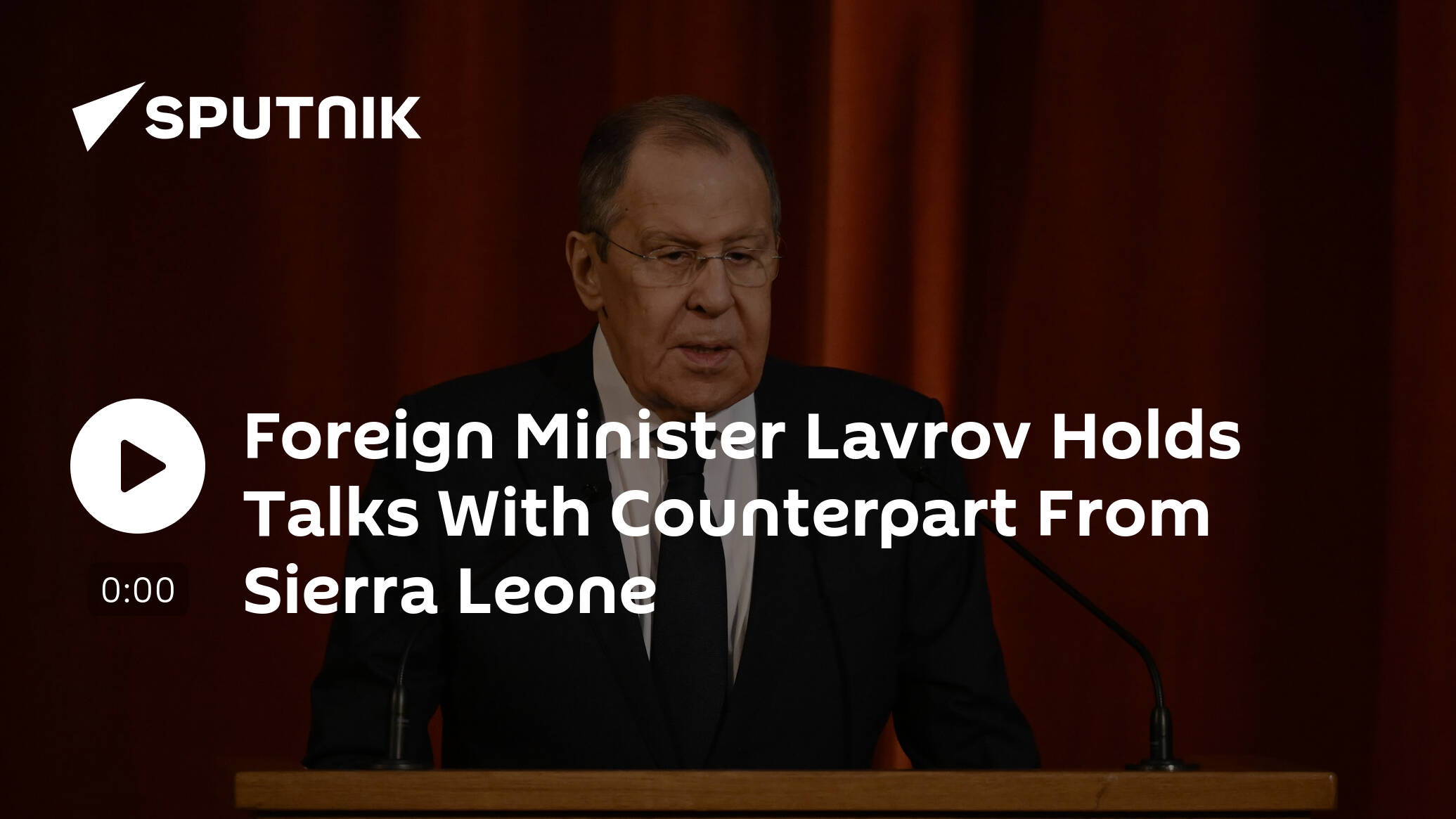 Foreign Minister Lavrov Holds Talks With Counterpart From Sierra Leone [Video]