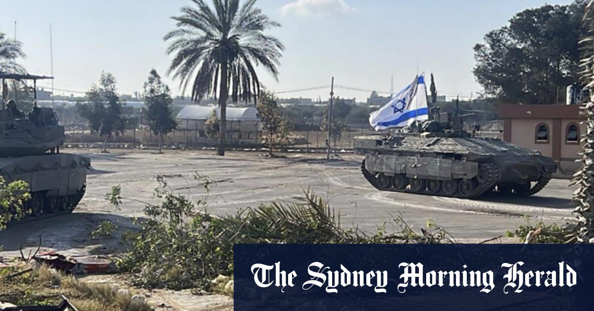 Rafah military operation begins; Israeli forces take control of Gaza side of Rafah crossing [Video]