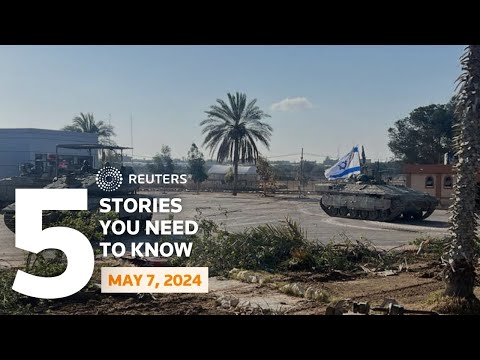 Israeli military seize control of Rafah border crossing – Five stories you need to know | Reuters [Video]