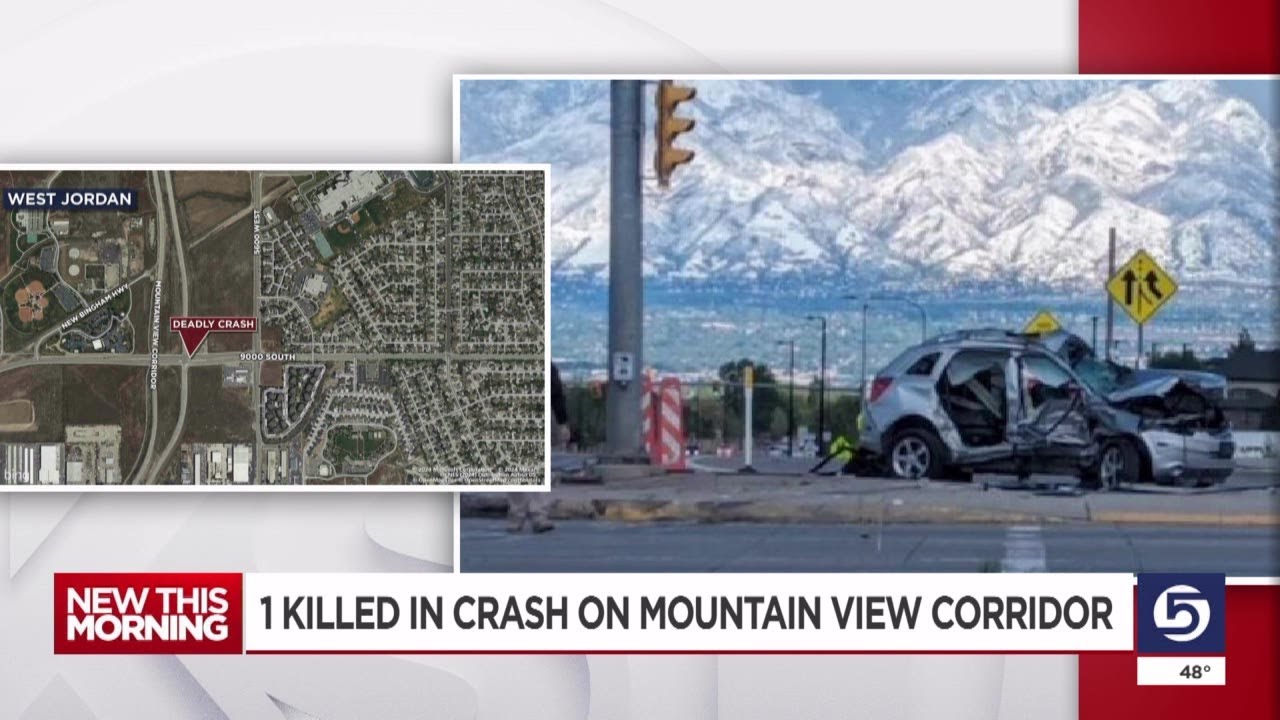 Video: One person killed in crash on Mountain View Corridor [Video]