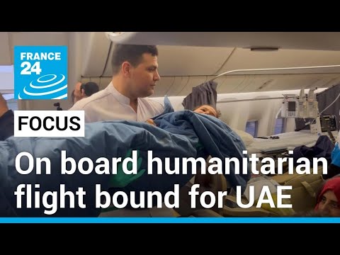 On board a humanitarian flight: Injured Gazan children flown to UAE for treatment • FRANCE 24 [Video]