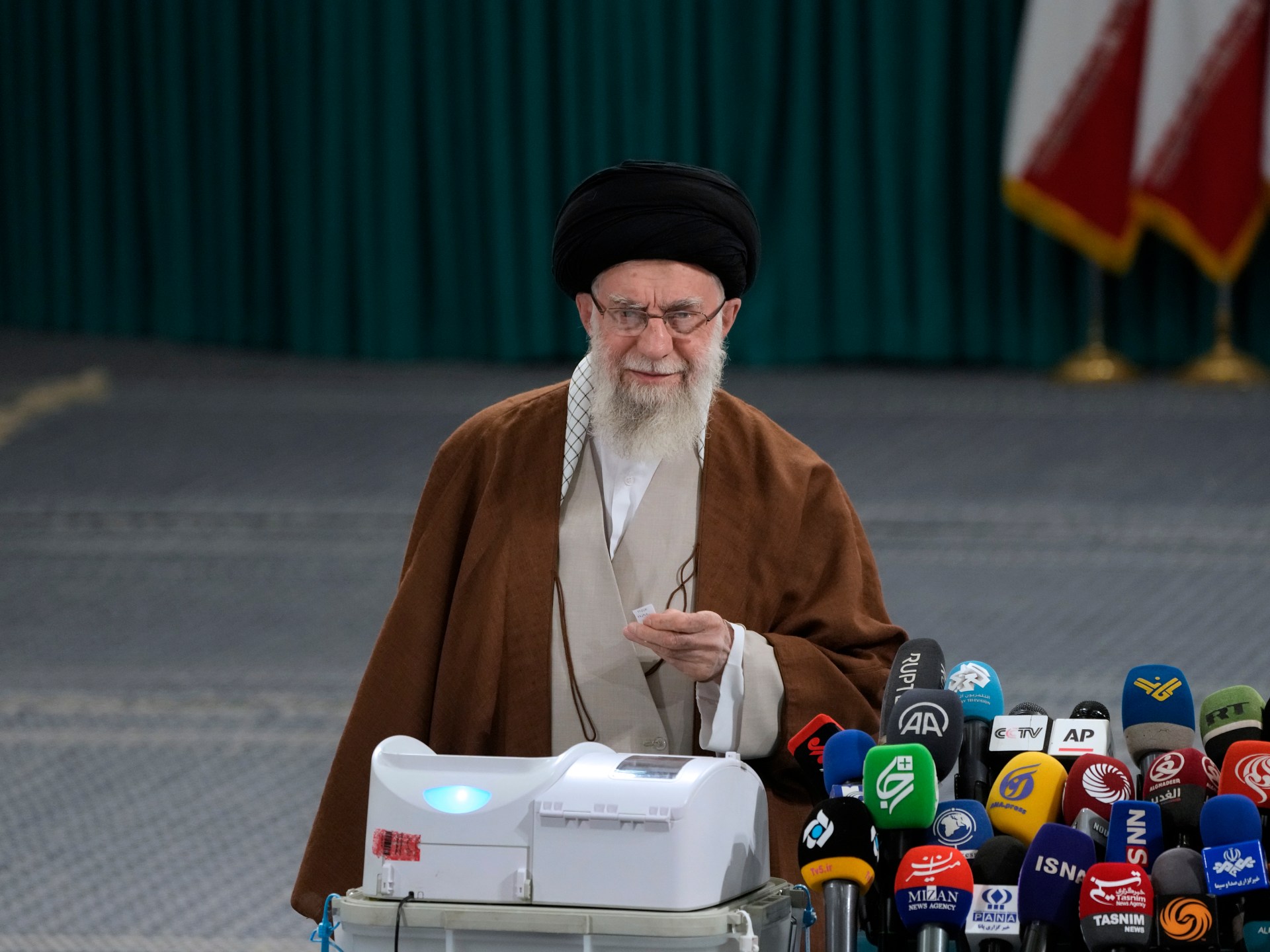 Irans Khamenei urges people to vote in parliamentary run-off amid apathy | Elections News [Video]