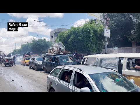 Palestinians Leave Parts of Rafah on Israeli Army Orders [Video]