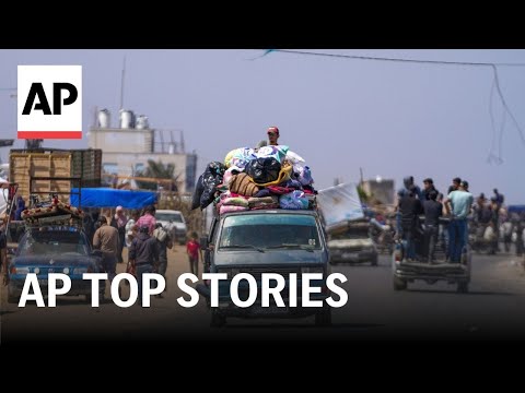 Israel orders new evacuations in Rafah; auroras light up skies | Top Stories [Video]