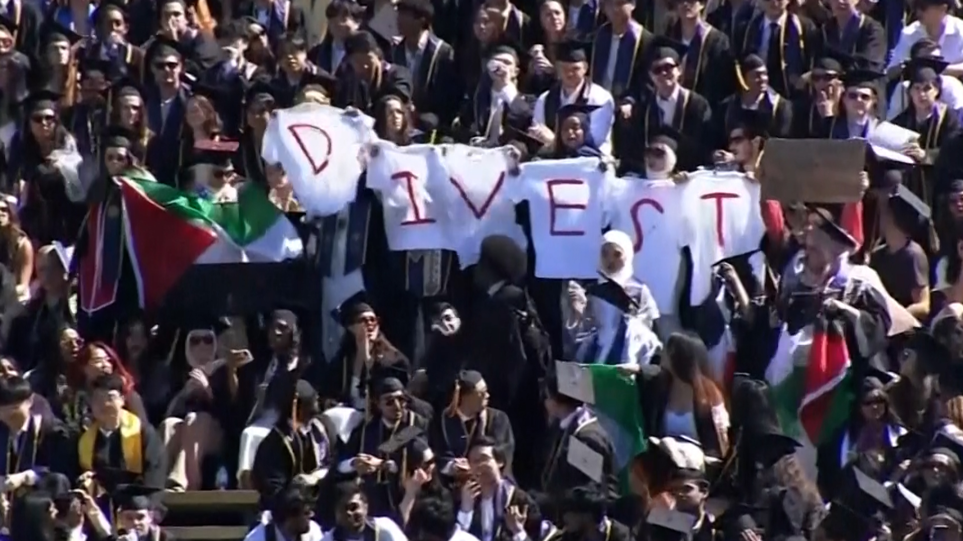 Berkeley chancellor speaks out about Gaza brutality at graduation | Gaza [Video]