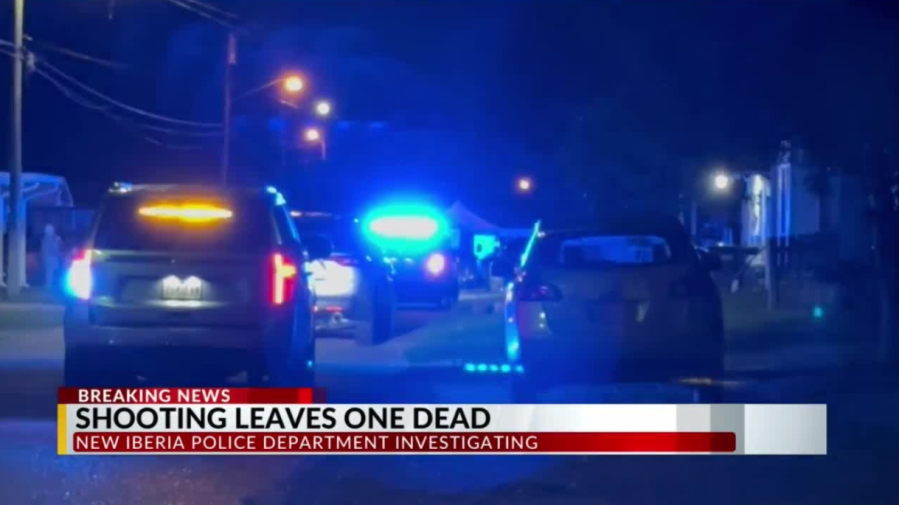 One man killed in New Iberia shooting Sunday evening [Video]