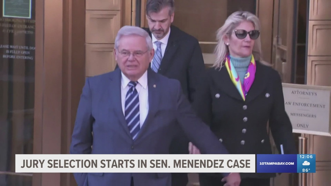 Jury selection starts in Senator Bob Menendez’s corruption trial [Video]