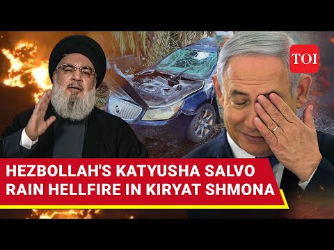 Hezbollah Revenge Rocket Blitz: Barrage Of 35 Rockets Set Israel’s Kiryat Shmona Ablaze [Video]