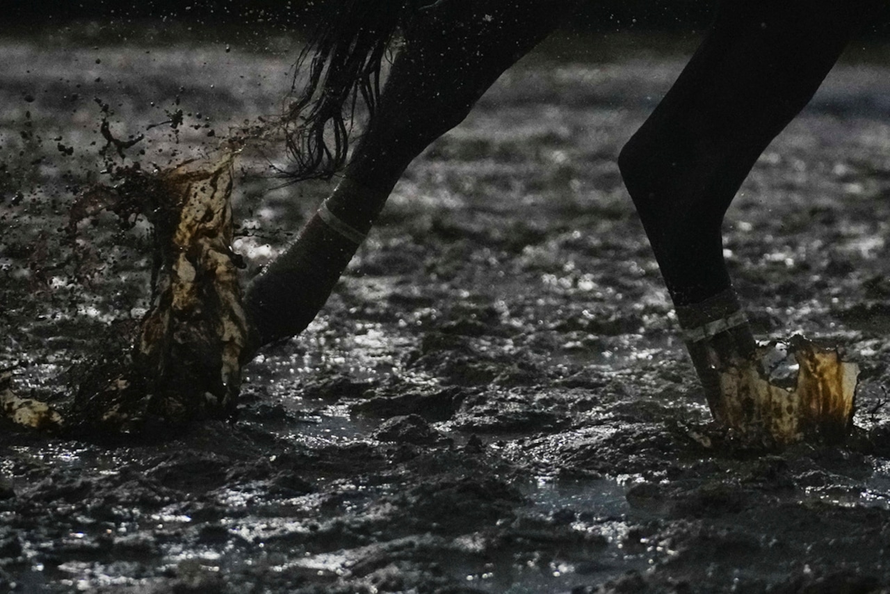 40 people worked to save 2 horses stuck in mud for 7 hours [Video]