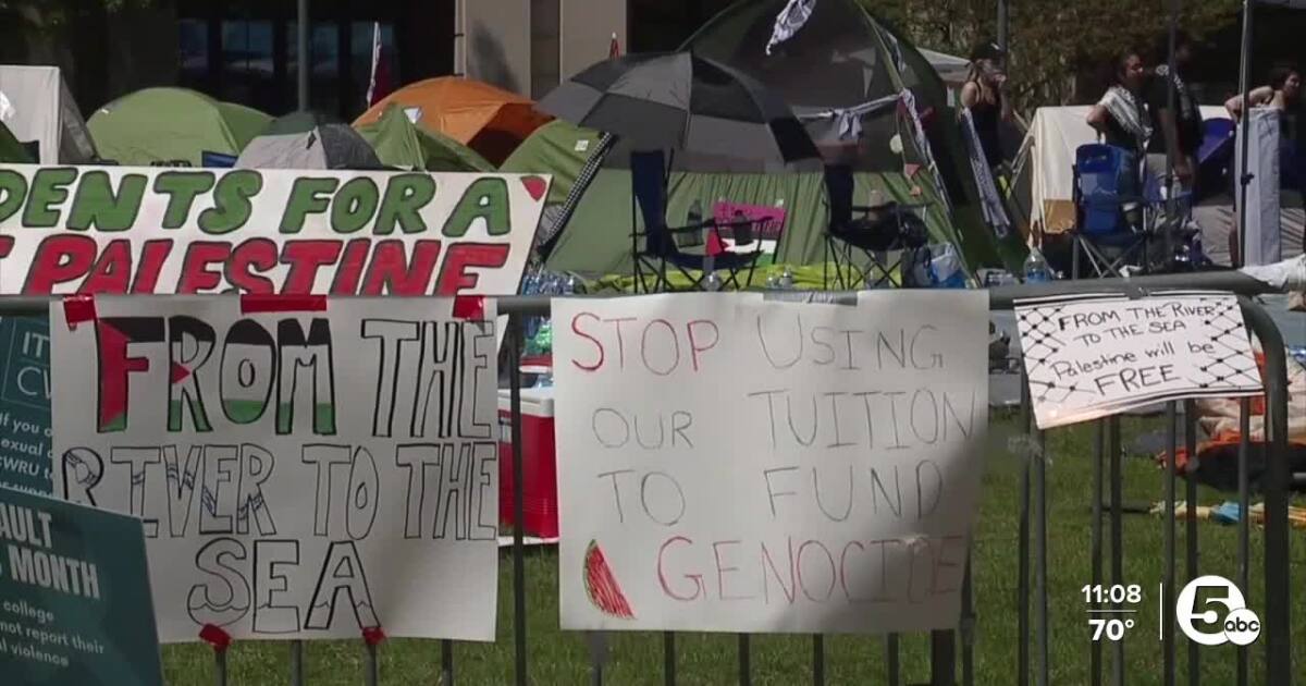 CWRU to withhold degrees from some students who participated in encampment [Video]