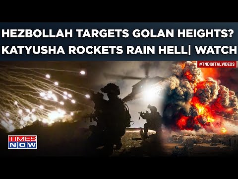 Watch Hezbollah Hammer Golan Heights Army Bases| Katyusha Rockets Rain Hell On IDF Amid Rafah Op [Video]
