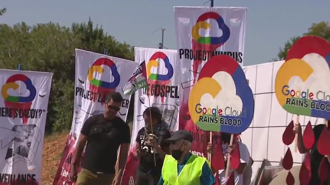 Pro-Palestinian protesters crash Google I/O 2024 conference [Video]