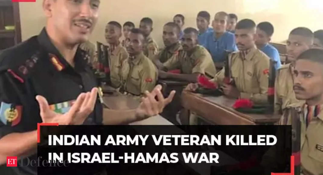 Indian UN staffer Col Anil Kale killed in Gaza, ‘first international casualty’ in Israel-Hamas war – The Economic Times Video