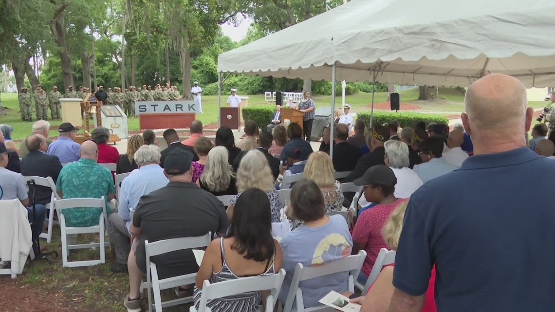 Mayport pauses to remember and honor sailors from USS Stark [Video]