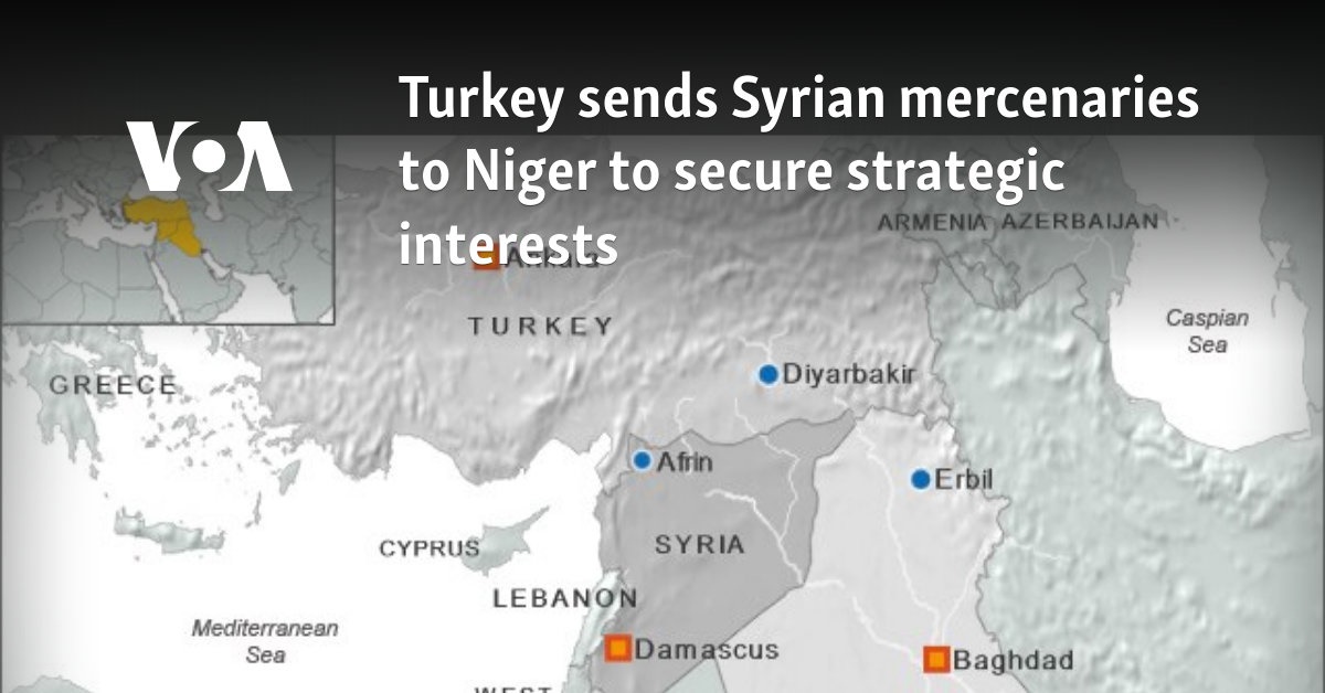 Turkey sends Syrian mercenaries to Niger to secure strategic interests [Video]