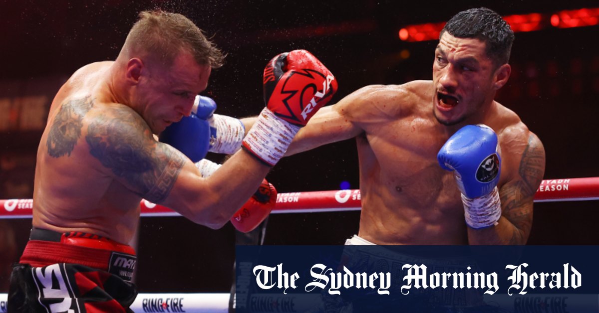Aussie wins back belt in Saudi slugfest as Usyk beats Fury [Video]