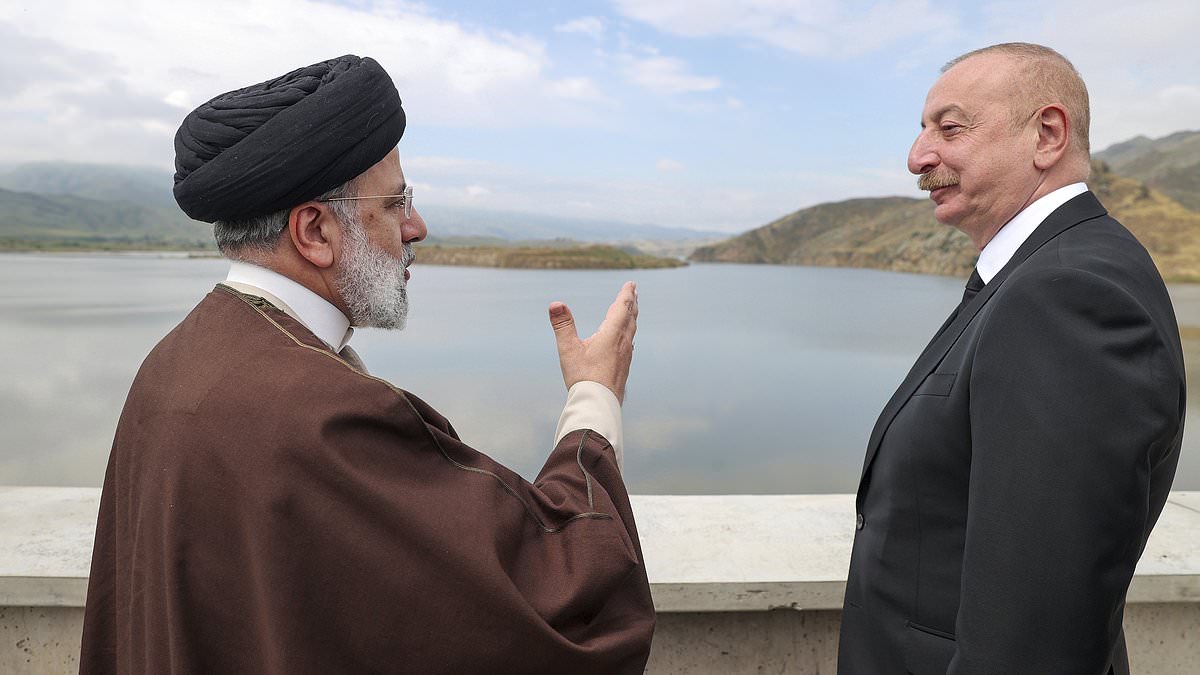 Iranian president Ebrahim Raisi missing in helicopter crash as frantic rescue mission is launched – hours after posing for pictures with Azerbaijan’s leader [Video]