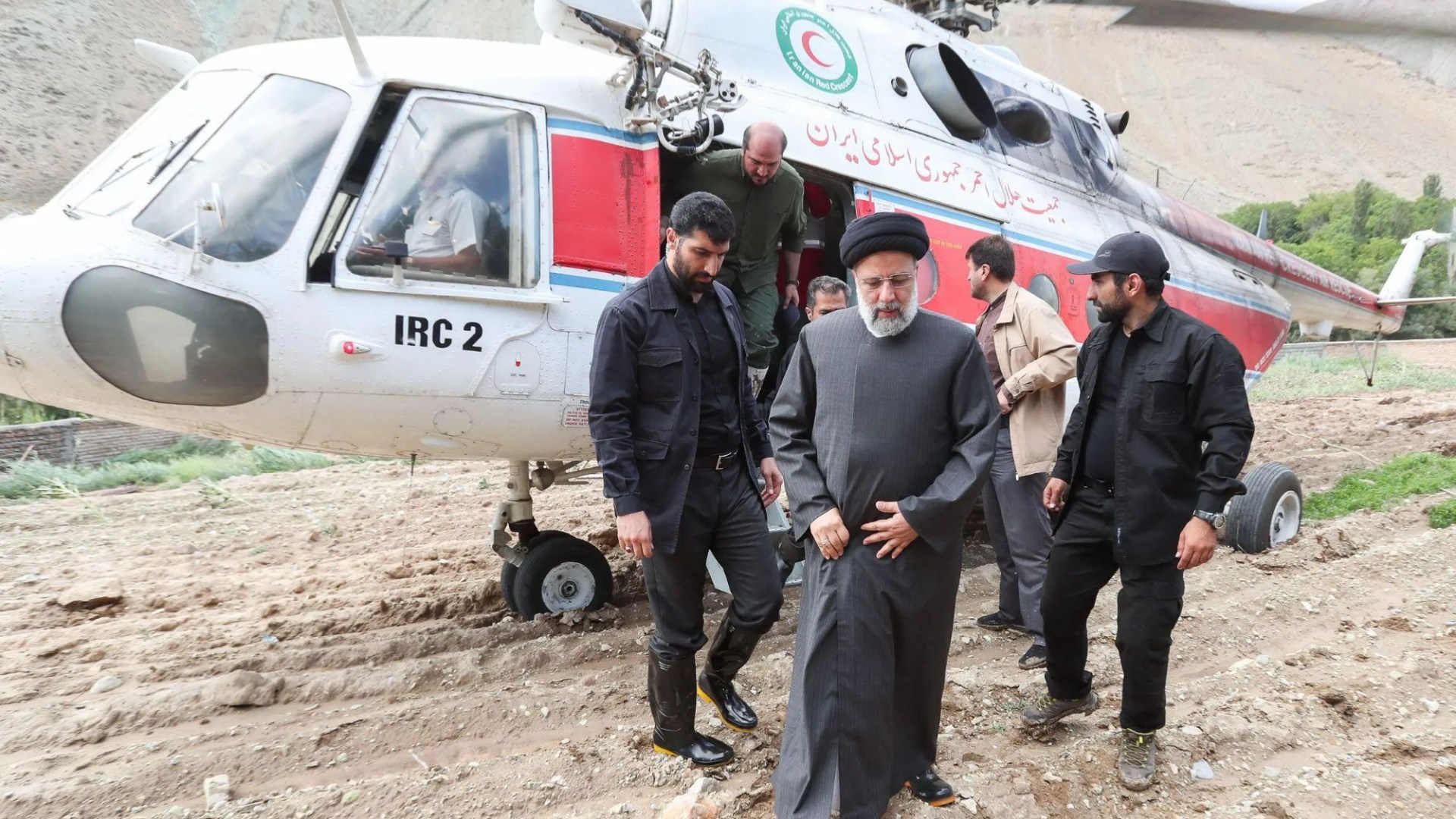 Iranian president Ebrahim Raisi missing after helicopter crashes in mountains - as aides warn his 