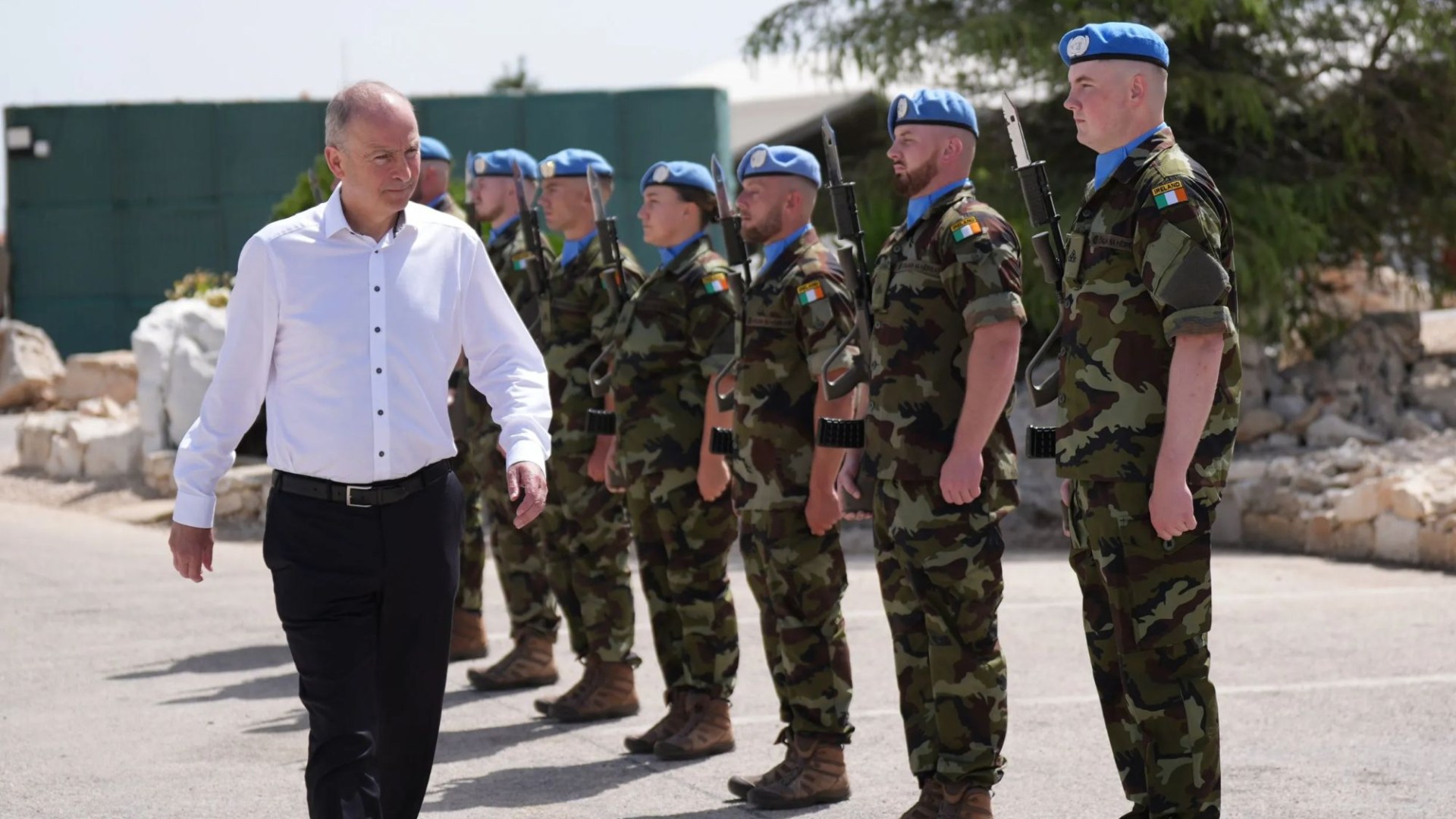 Soldiers quit Defence Forces in record numbers over pay as Martin meets Lebanon peacekeepers witnessing 