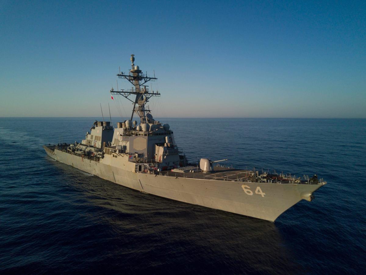 US Navy warships in the Red Sea are fighting off missiles new to combat that are 