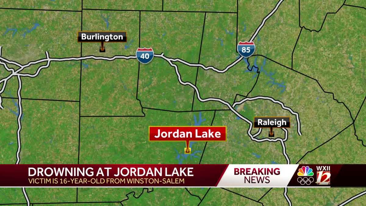 16-year-old Winston-Salem teen drowns in Jordan Lake, Chatham County Sheriff