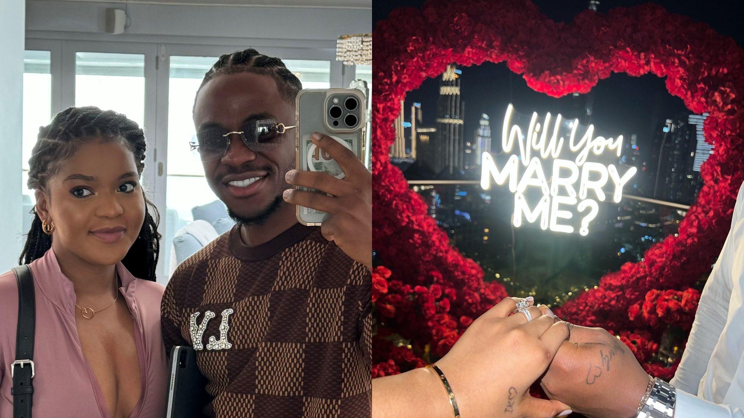 A look inside Beverly Thlako and Nigerian Boyfriend IKs engagement proposal in Dubai.  iReport South Africa [Video]