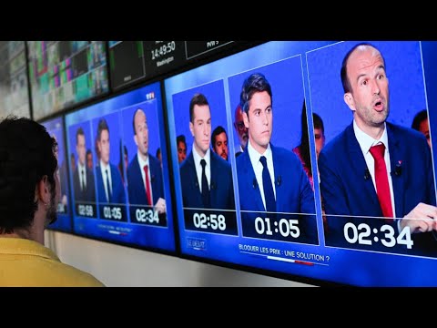 French PM, far-right chief clash in election debate exposing fierce tensions • FRANCE 24 English [Video]