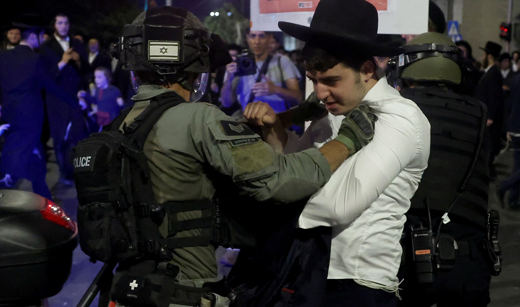 Ultra-Orthodox Jews clash with Israeli police over military conscription | Protests [Video]