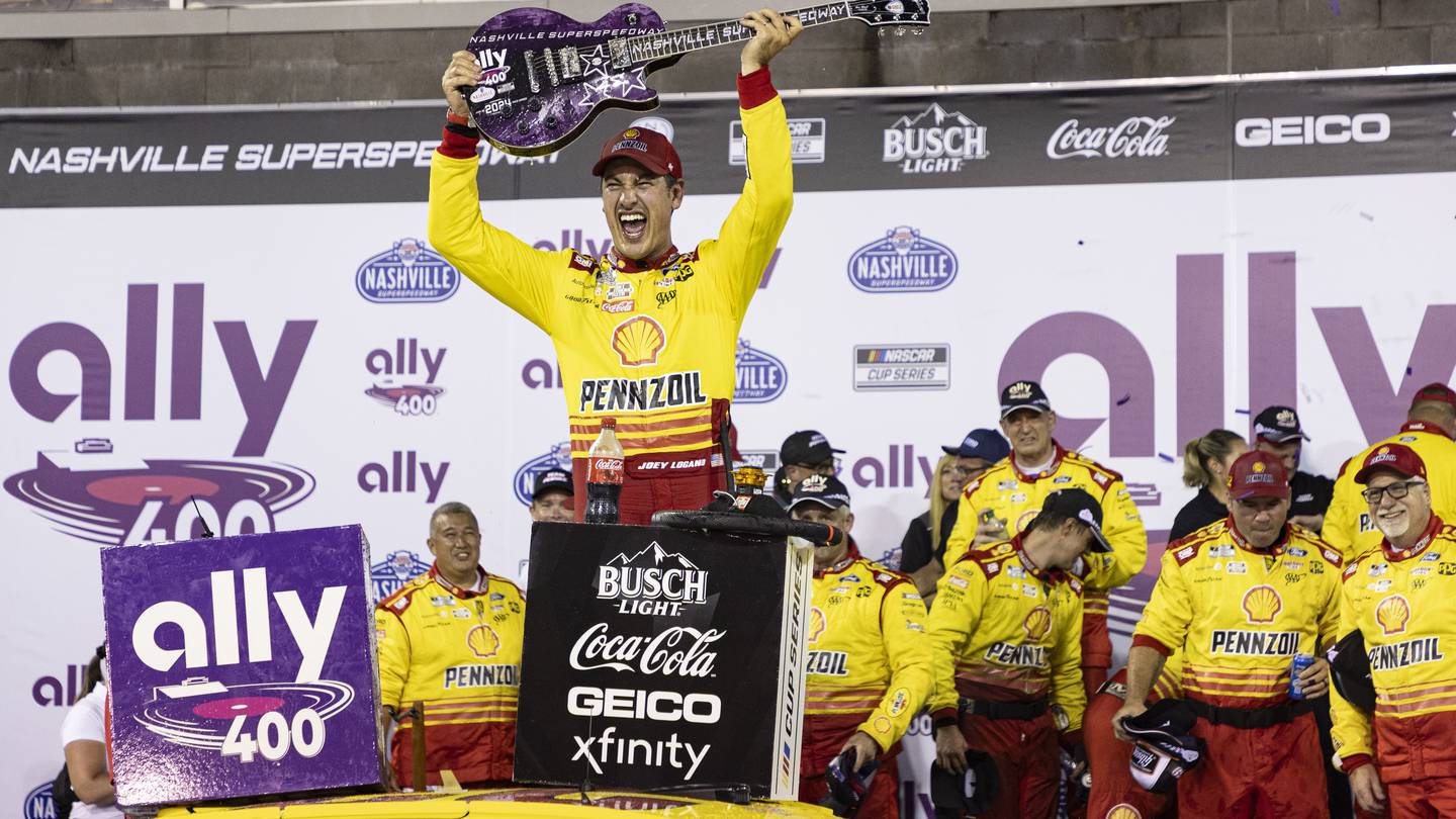 Joey Logano wins at Nashville in record 5th overtime for 1st NASCAR Cup Series victory of year  Boston 25 News [Video]