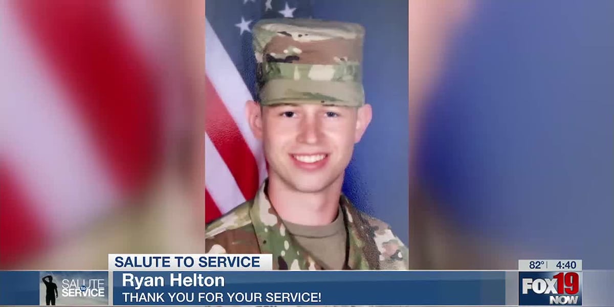 Salute to Service: Ryan Helton [Video]