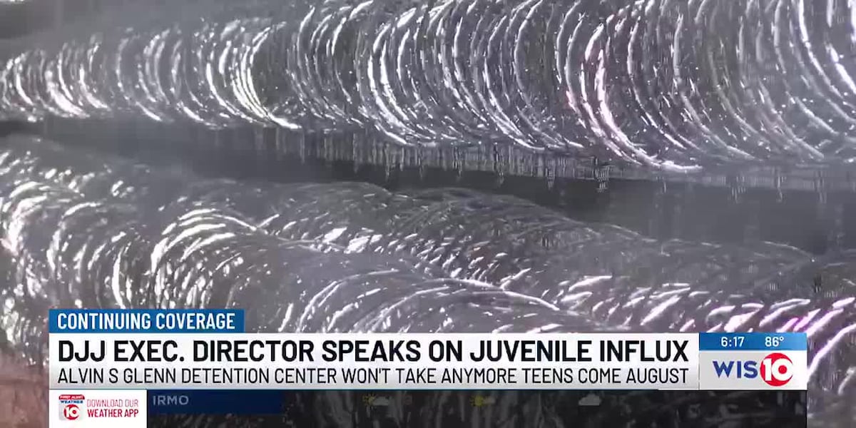 SC DJJ Director addresses potential influx of newly-arrested Richland County teens in coming months [Video]