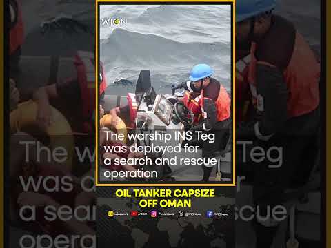 Indian Navy rescues 9 crew members From Capsized Oil Tanker Near Oman | WION Shorts [Video]