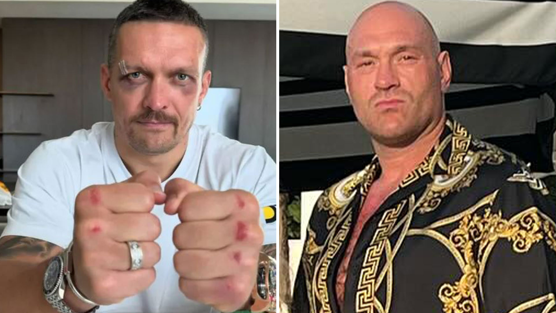 Tyson Fury and Oleksandr Usyk could come face-to-face for first time since world title fight at Joyce vs Chisora [Video]