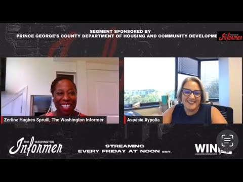 INFORMER WIN TV  Aspasia Xypolia; Agency Director of Prince Georges County Department of Housing [Video]